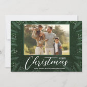 Foto van Merry KerstGreenery Feestdagenkaart (Voorkant)