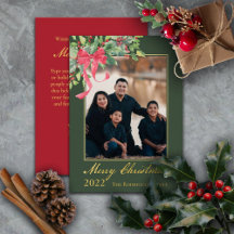 Foto van Merry KerstHolly en Berry Greenery