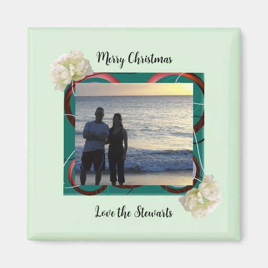 Foto van Merry KerstMagnet Magneet (Voorkant)
