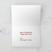 Foto van Merry Kerstmini Feestdagen Kaart (Binnen)