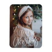 Foto van Merry Kerstmis Magneet (Verticaal)