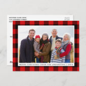 Foto van Merry KerstRed Plays Briefkaart (Voorkant / Achterkant)