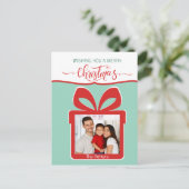 Foto van Merry Kerstry Briefkaart (Staand voorkant)