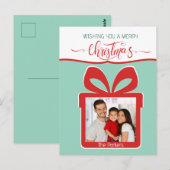 Foto van Merry Kerstry Briefkaart (Voorkant / Achterkant)
