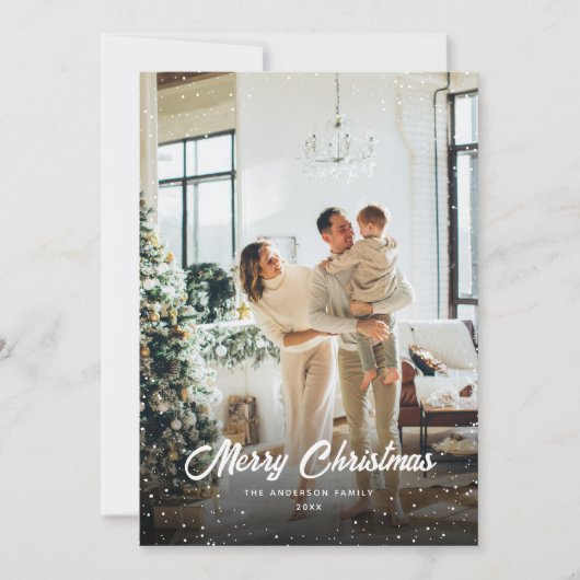 Foto van Merry Kerstry Feestdagenkaart (Voorkant)