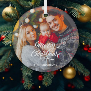 Foto van Merry Kerstry Glas Ornament