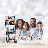 Foto van Merry Kerstscript Feestdagenkaart