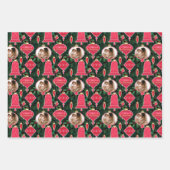 Foto van Merry Kerstversients Inpakpapier Vel (Voorkant 2)