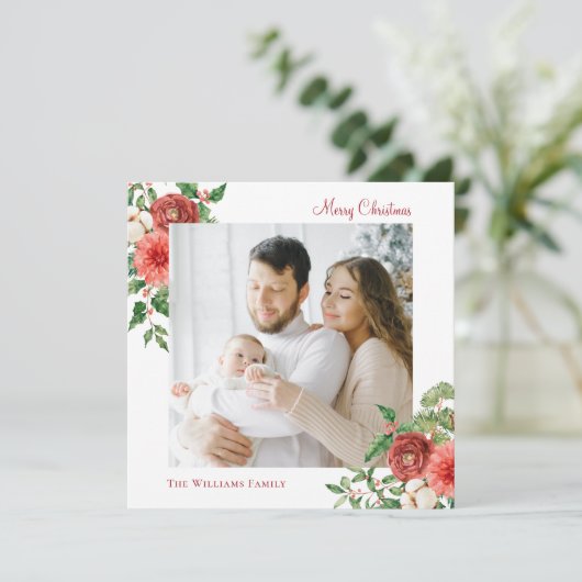 Foto van Merry KerstWinter Holiday (Staand voorkant)