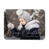 Foto van Merry Kerstwinter Magneet (Horizontaal)