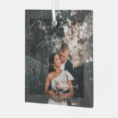 Foto van Merry & Married Elegant Glas Ornament (Voorkant links)