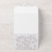 Foto van Merry Modern Kerstmis All In One Uitnodiging (Buitenkant)