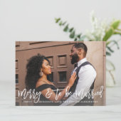 Foto van Merry & To Be Married Verloving (Staand voorkant)