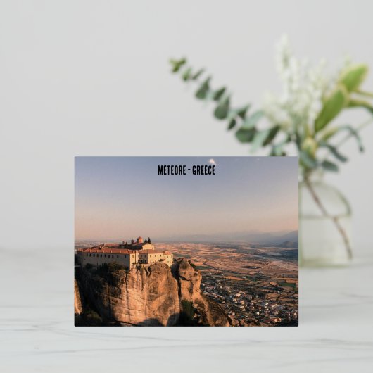 Foto van Meteore Folie Feestdagen Briefkaart (Staand Voorkant)
