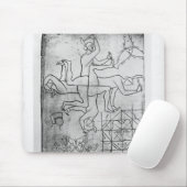 Foto van mevrouw Fr Studies of mannen Muismat (Met muis)