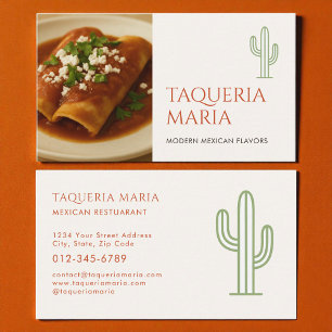Foto van Mexicaanse restaurantcateringdienst Visitekaartje
