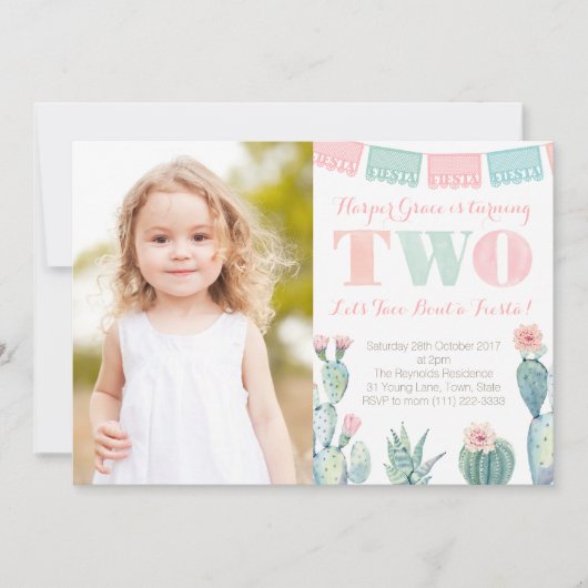 Foto van Mexican Fiesta, 2e verjaardag van de gebo Kaart (Voorkant)