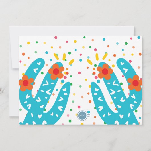 Foto van Mexican Fiesta Birthday Kaart (Achterkant)