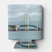 Foto van Michigan Mackinac Bridge Blikjeskoeler (Achterkant)