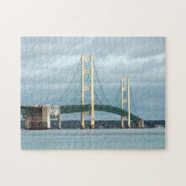 Foto van Michigan Mackinac Bridge Legpuzzel