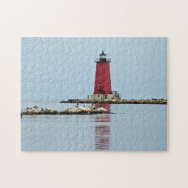 Foto van Michigan Manistique Red Legpuzzel