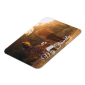 foto van mijn familie met kalligrafie magneet (Linkerzijde)