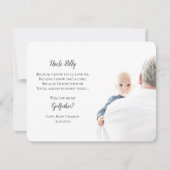 Foto van mijn Godfather-voorstel Kaart (Voorkant)