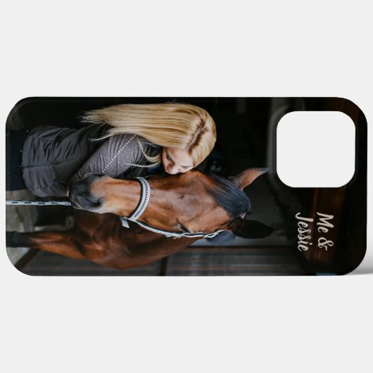 Foto van Mijn paard Case-Mate iPhone Case (Achterkant (horizontaal))