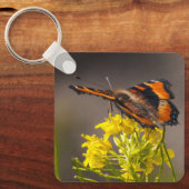 Foto van Milbert's Tortoiseshel Butterfly close-up Sleutelhanger (Voorkant)