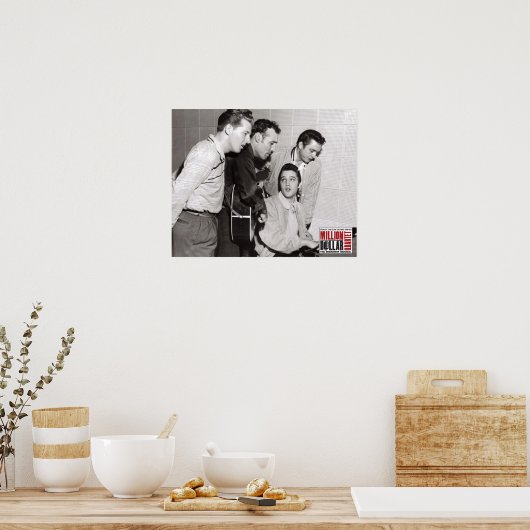 Foto van Million Dollar Kwartet Poster (Keuken)
