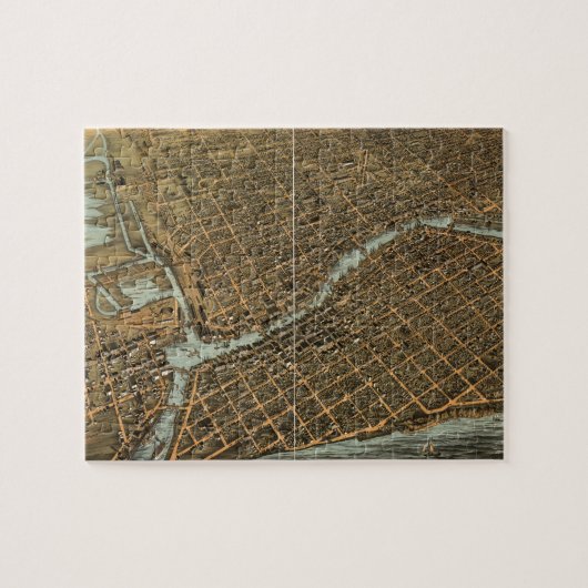  foto van Milwaukee (1872) Legpuzzel (Horizontaal)