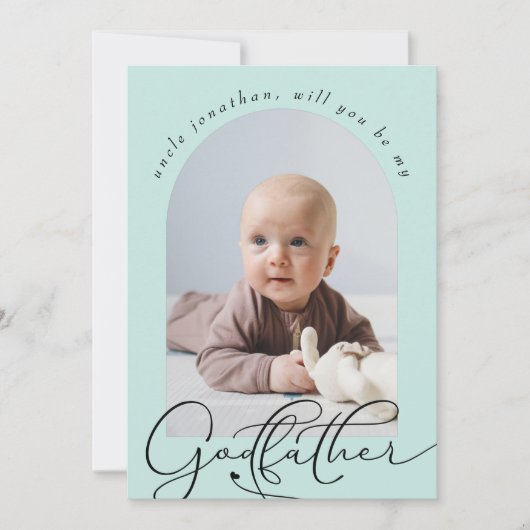 Foto van minimalistisch Godfather-voorstel (Voorkant)