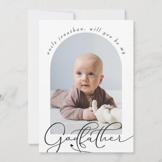 Foto van minimalistisch Godfather-voorstel (Voorkant)