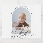 Foto van minimalistisch Godfather-voorstel Bier Etiket (Enkel label)