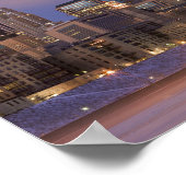 Foto van Minneapolis Minn Skyline | Stone Arch Bri Poster (Hoek)