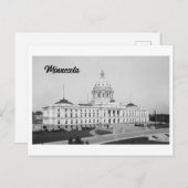  foto van Minnesota State Capitol Briefkaart (Voorkant / Achterkant)