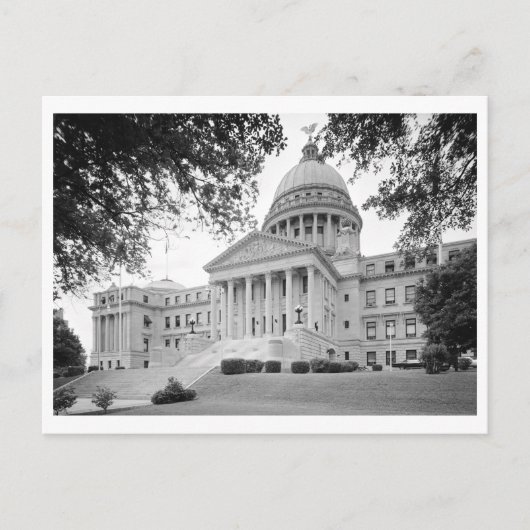  foto van Mississippi State Capitol Briefkaart (Voorkant)
