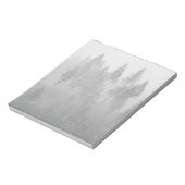 Foto van Misty Evergreen Forest Notitieblok (Linkerzijde)