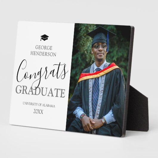 Foto van modern Afstuderen Fotoplaat (Zijkant)