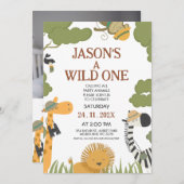 Foto van Modern Boys Safari op een dag Kaart (Voorkant / Achterkant)