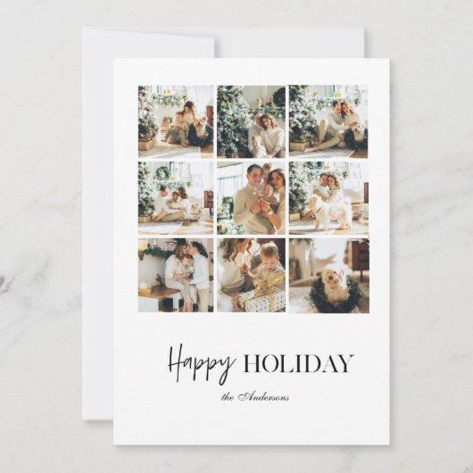 Foto van Modern Collage | Happy Holiday (Voorkant)
