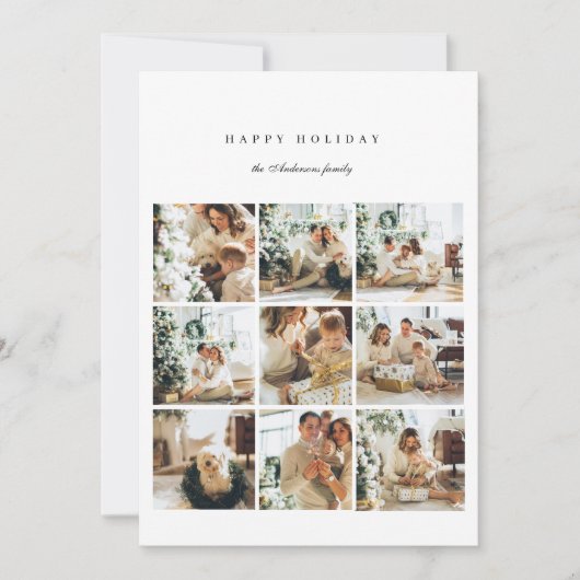 Foto van Modern Collage | Happy Holiday (Voorkant)