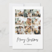 Foto van Modern Collage | Vrolijk kerstfeest (Voorkant)