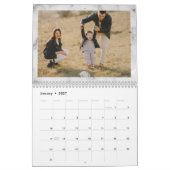 Foto van Modern Elegant Marble Kalender (Jan 2027)