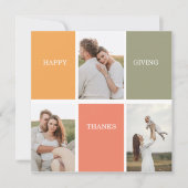 Foto van Modern Family Collage | Happy Thanksgivin (Voorkant)