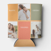 Foto van Modern Family Collage | Happy Thanksgivin Blikjeskoeler (Voorkant)