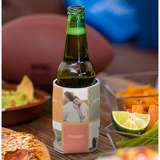 Foto van Modern Family Collage | Happy Thanksgivin Blikjeskoeler