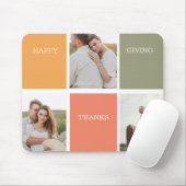 Foto van Modern Family Collage | Happy Thanksgivin Muismat (Met muis)