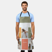 Foto van Modern Family Collage | Happy Thanksgivin Schort (Gedragen)