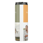 Foto van Modern Family Collage | Happy Thanksgivin Thermosbeker (Achterkant)